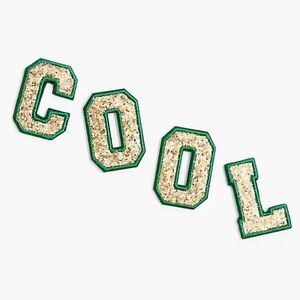 J. Crew COOL Sticker Patches